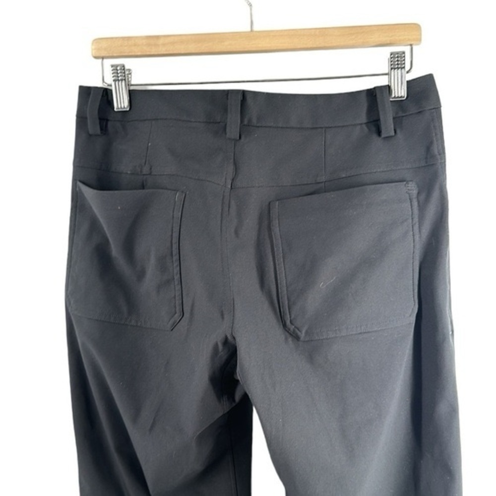 Lululemon pants golf active wear business casual trousers black sz 32